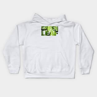 Green Leaf Kids Hoodie